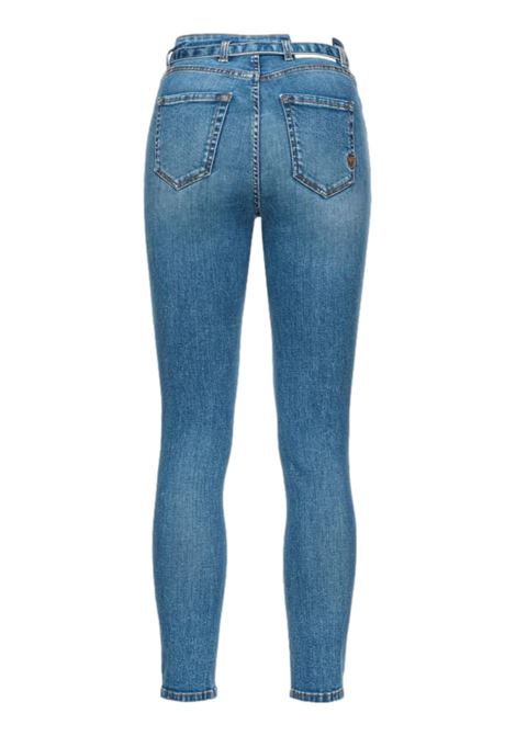 JEANS SUSAN SKINNY STRETCH CON CINTURA PINKO | Trousers | 100161 A1MPPJU